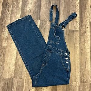 Baggy Denim Overalls